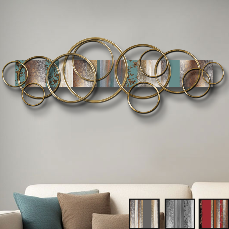 Curated Minimalist Handmade Decorative Metal Wall Art Gallery View 51