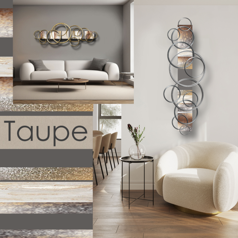 Photo inspiration: Visual Reference: Celestial Rings Decorative 3D Metal Wall Panel Minimalist Design