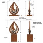 'Seed' Outdoor Freestanding Metal Sculpture - Image 4